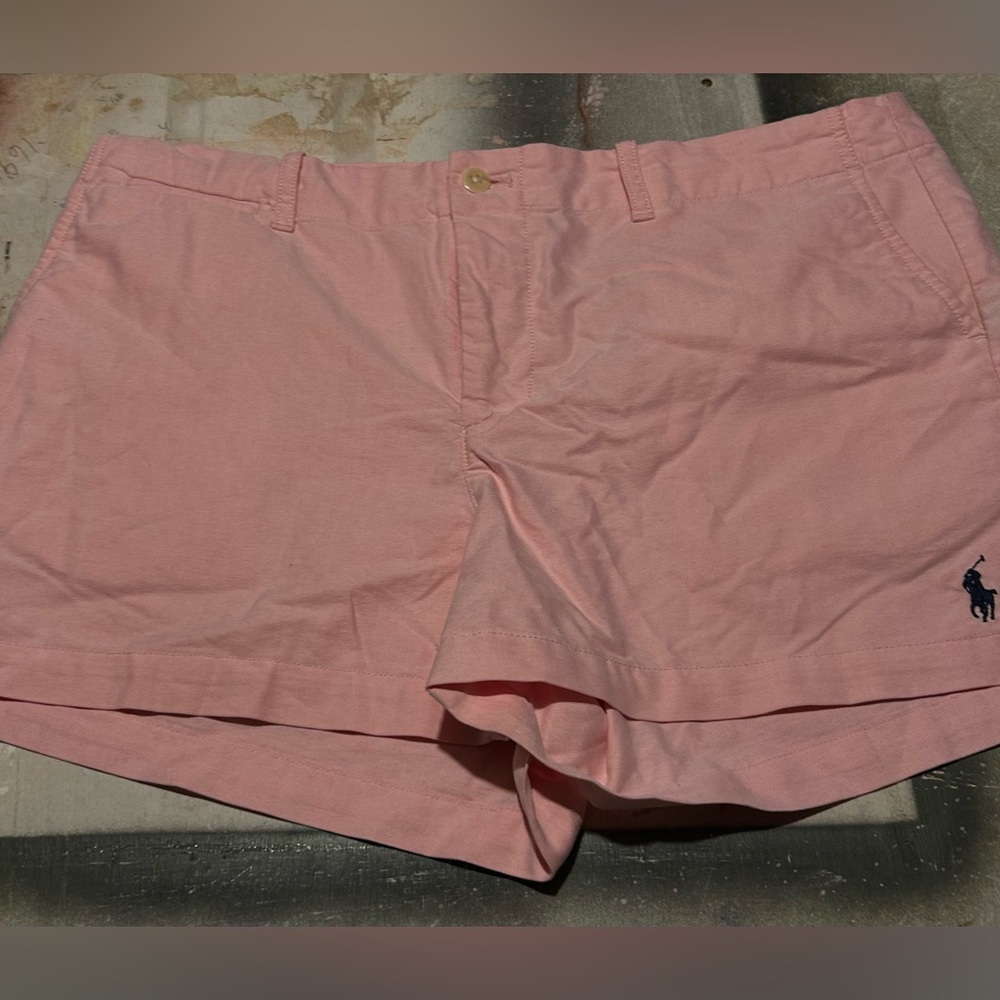 Ralph Lauren pink chino shorts size 10